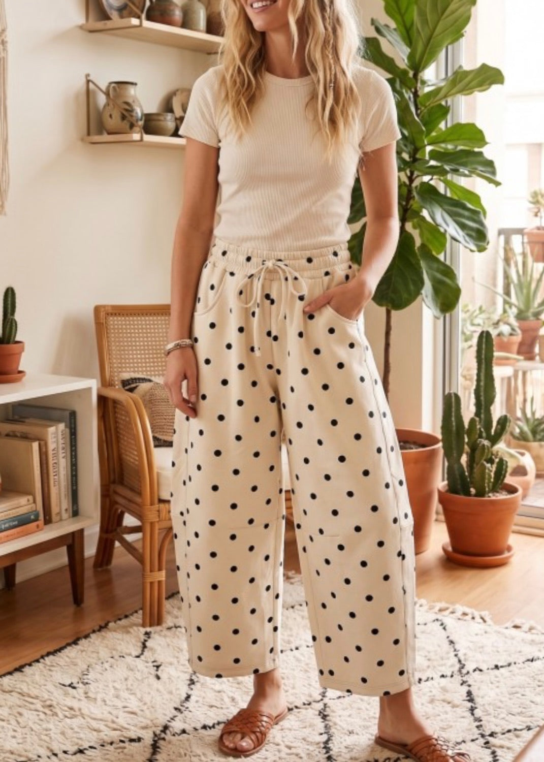 Polka Dot Pants
