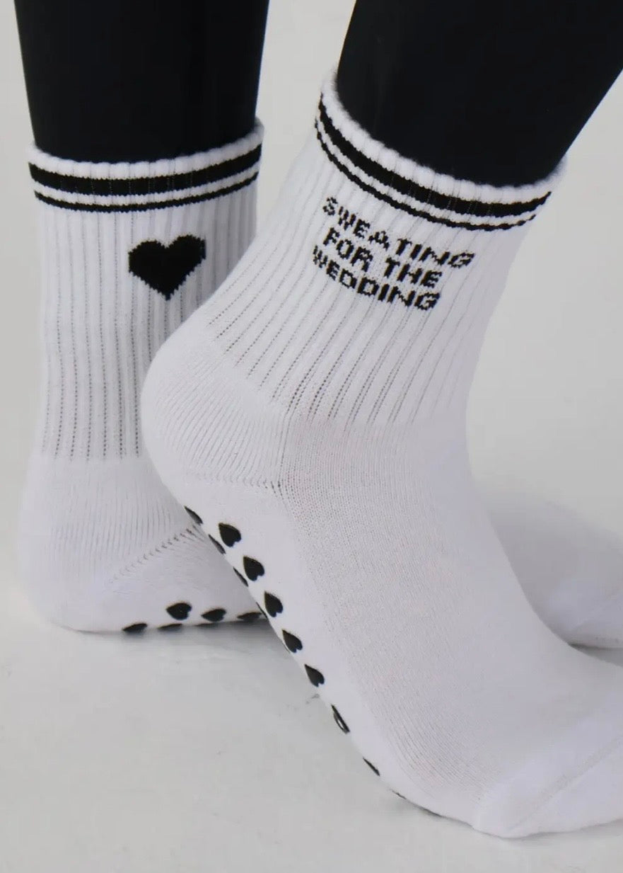 Sweating For the Wedding™ Grip Sock