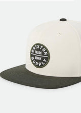 Oath III Snapback Wax Paper/ Dark Olive