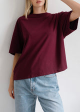 Boxy Crew Neck Tee