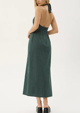 Alexa Seersucker Maxi Dress