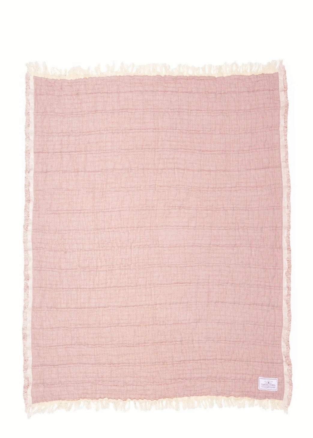 THE LOTUS | Quilted Muslin Baby Blanket