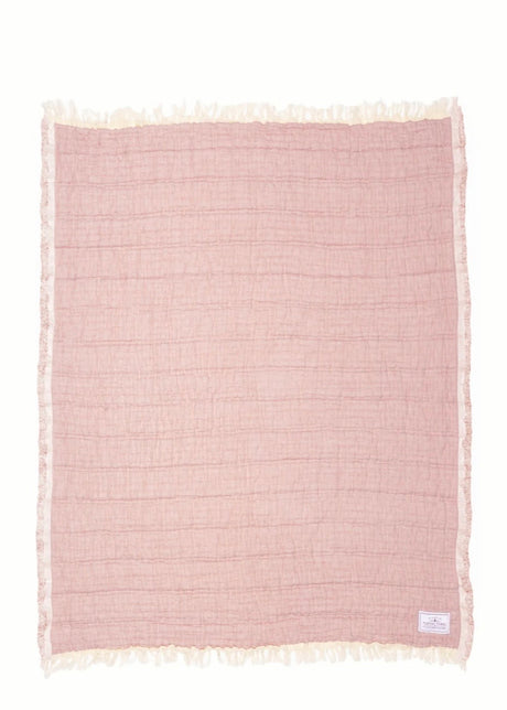 THE LOTUS | Quilted Muslin Baby Blanket