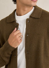 Mohair Button Up Knit