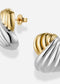 Cleo Two-Toned Studs
