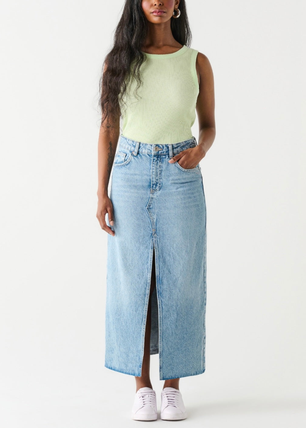 Maxi Denim Skirt