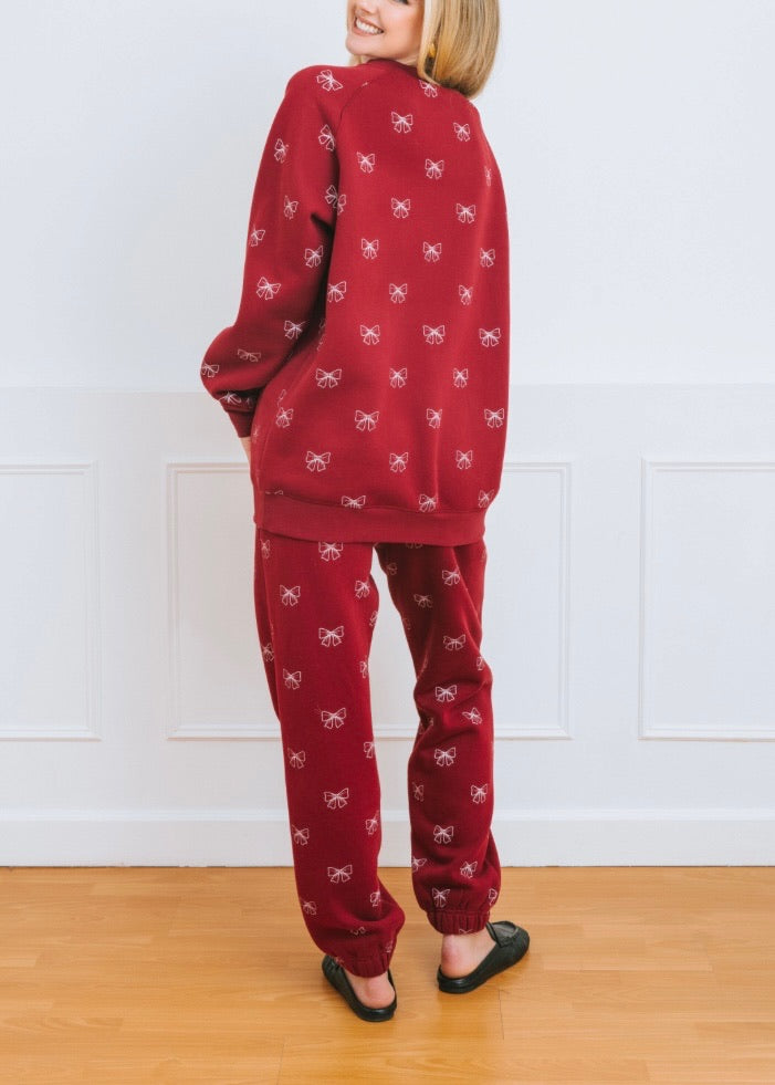 All Over Bow Big Sister Crew