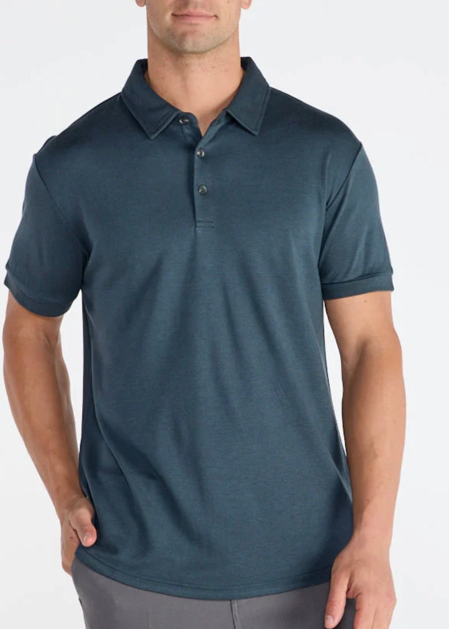 Comfort Wool Short Sleeve Polo