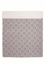 THE MOSAIC | Block Print Sherpa Lined Throw