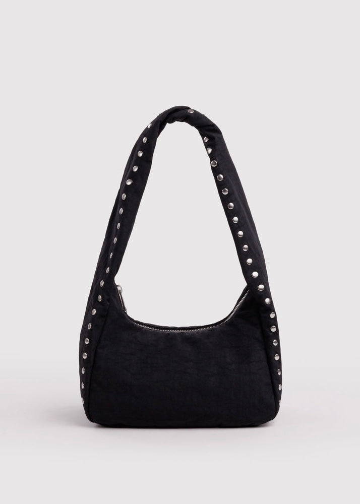 Small Nylon Meringue Bag - Studs