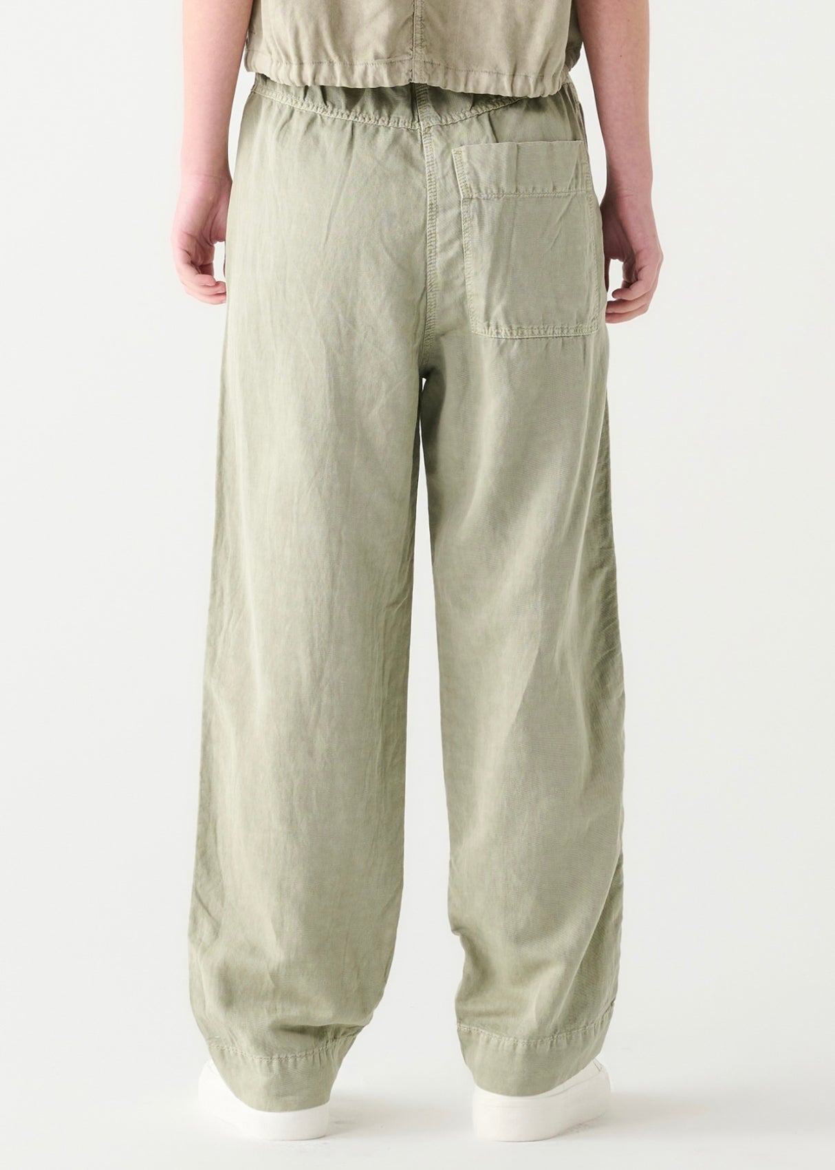 Drawstring Straight Leg Pant