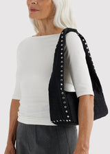 Small Nylon Meringue Bag - Studs