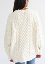 Irish Cable Knit Sweater