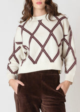 Diamond Check Sweater