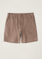 Worn Path Textured Linen Short