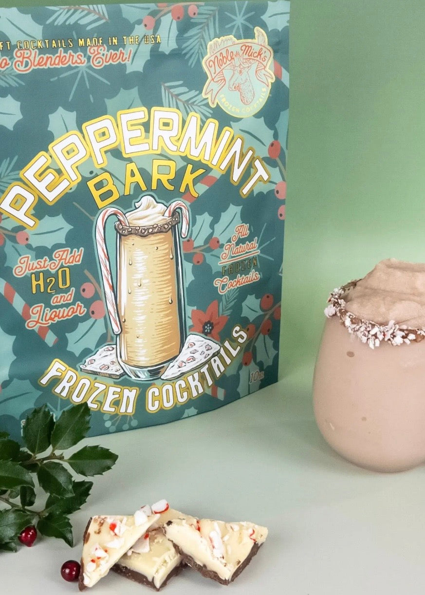 Peppermint Bark Frozen Cocktail