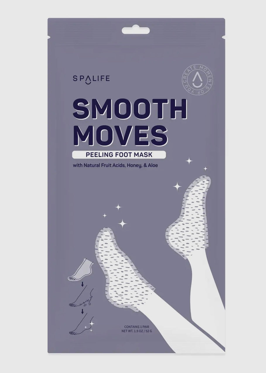 Smooth Moves Peeling Foot Mask with Natural Fruit Acids
