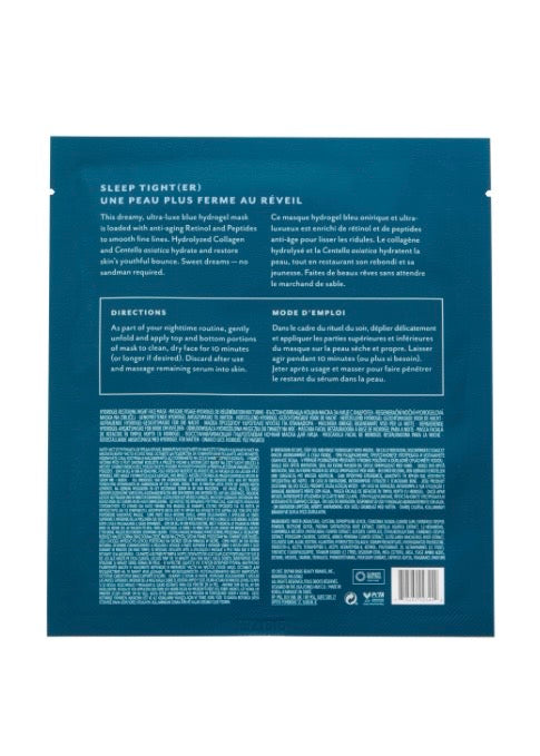 Beauty Sleep Restoring Hydrogel Mask