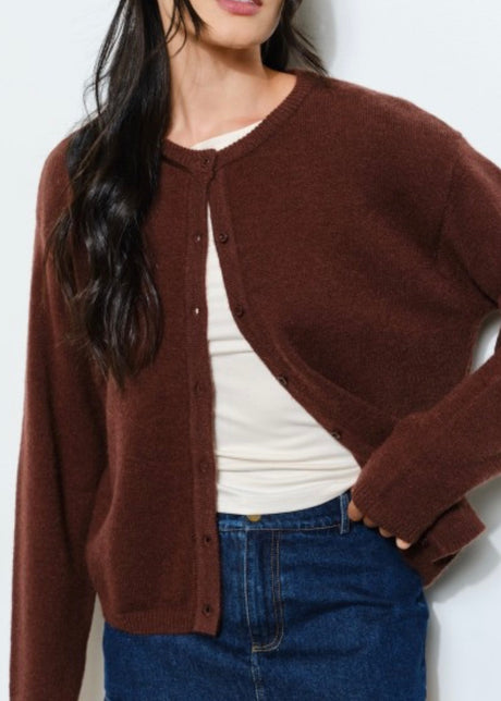 Chocolate Cardigan