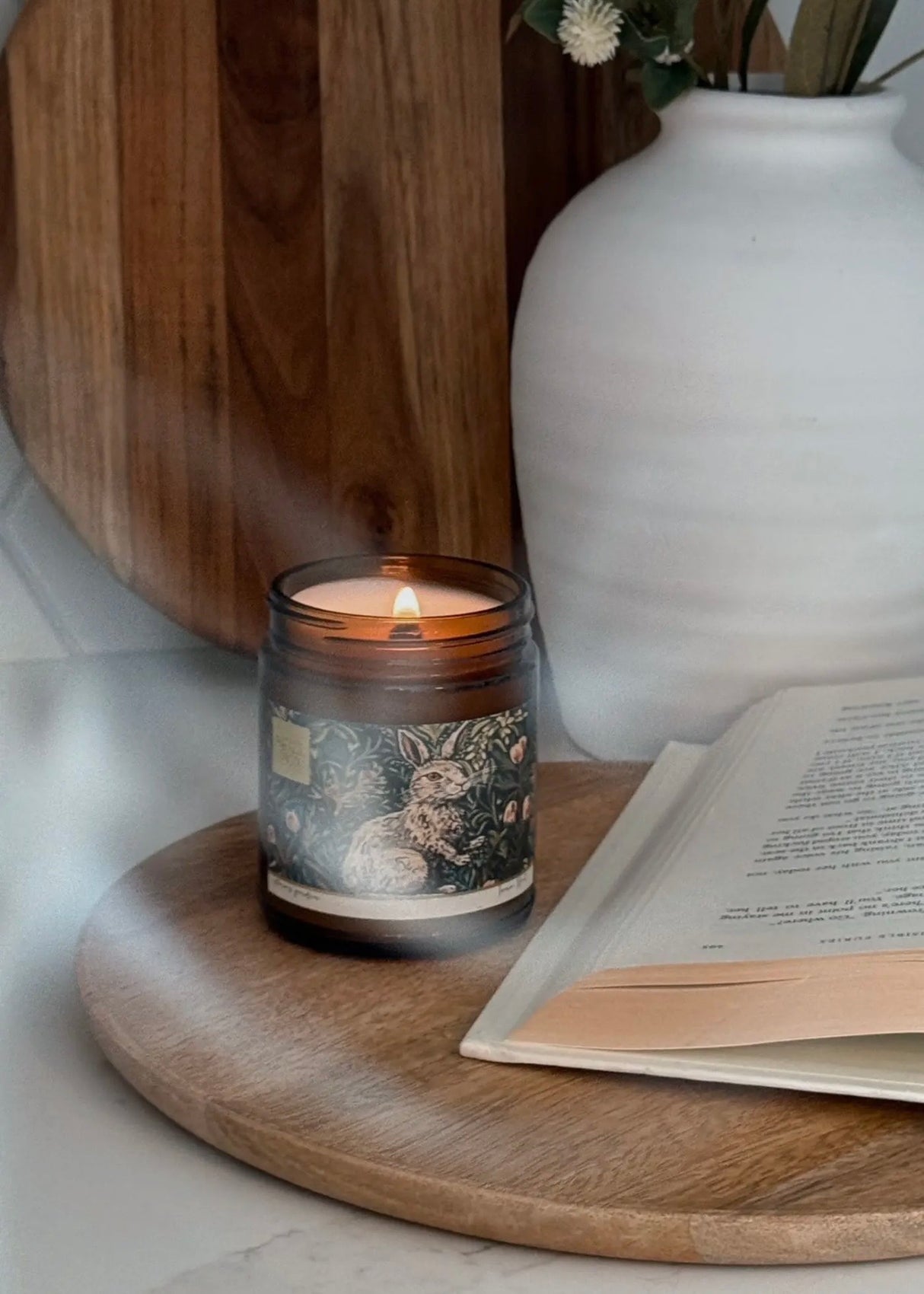 Ostara's Garden Candle