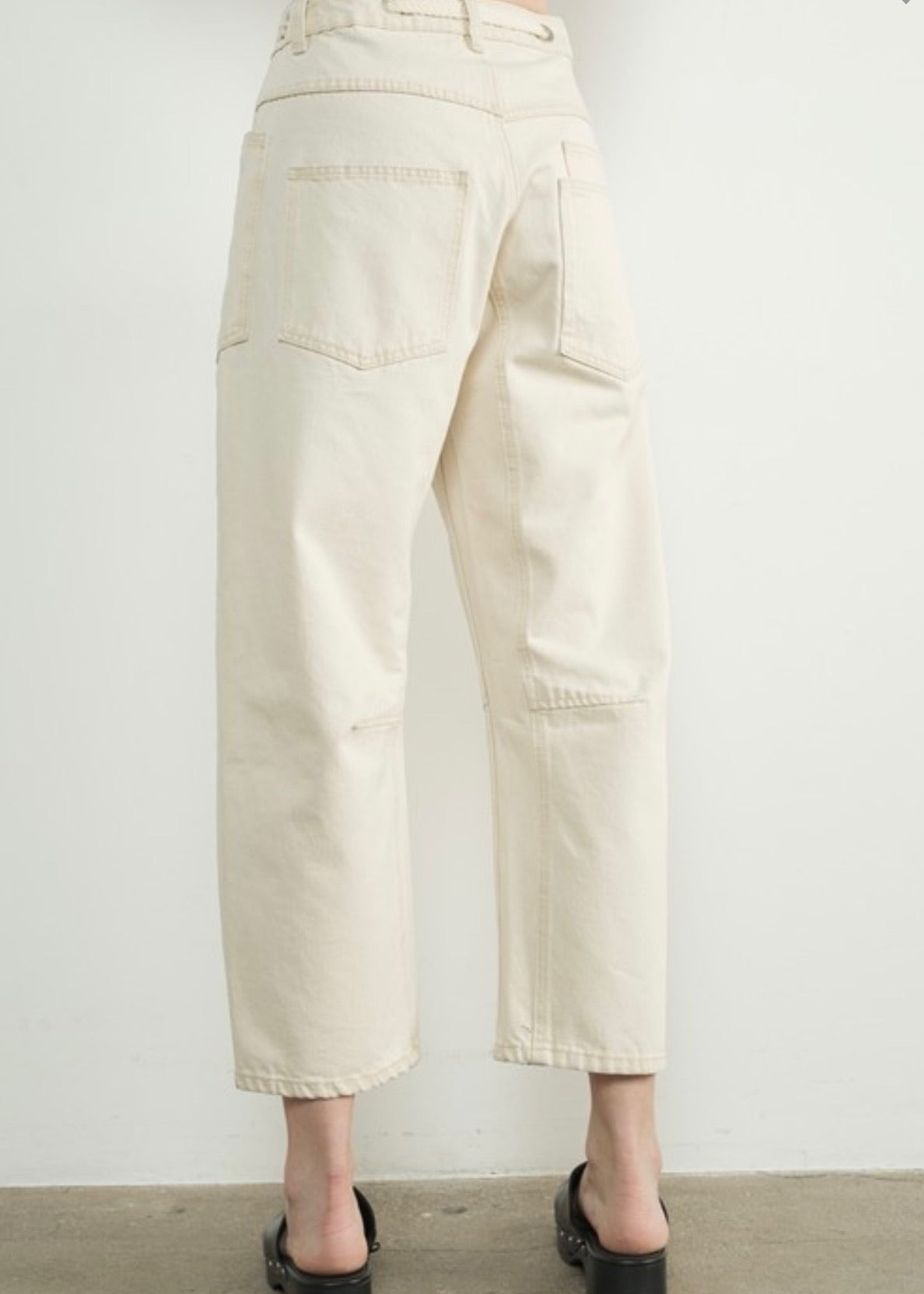 Danny Barrel Pants with Drawstring