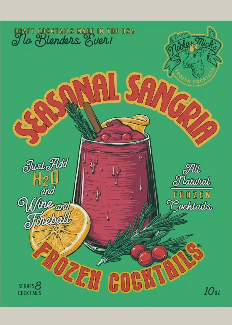 Seasonal Sangria Frozen Cocktail