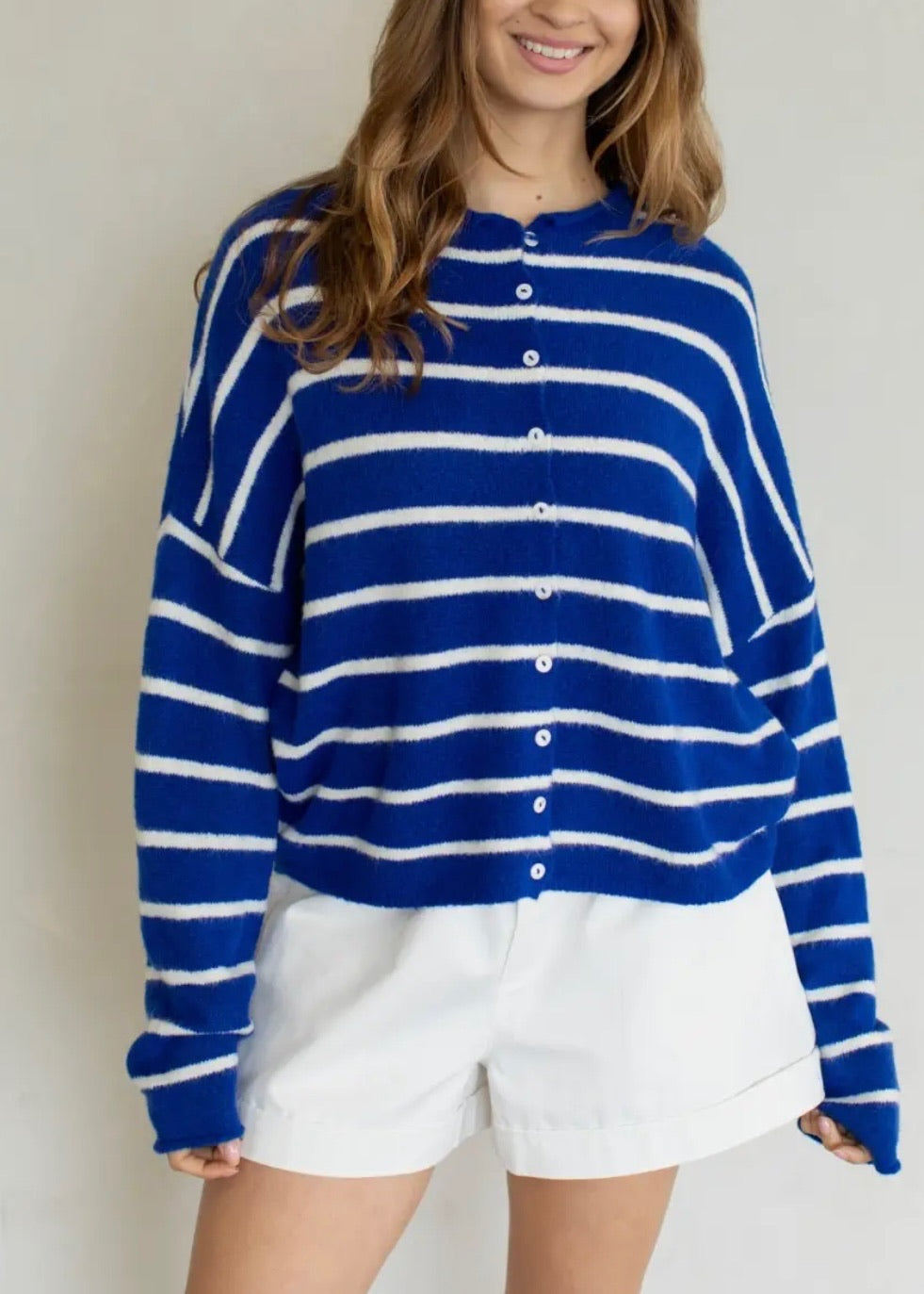 *pre-order (july) Cabana Stripe Piper Cardigan