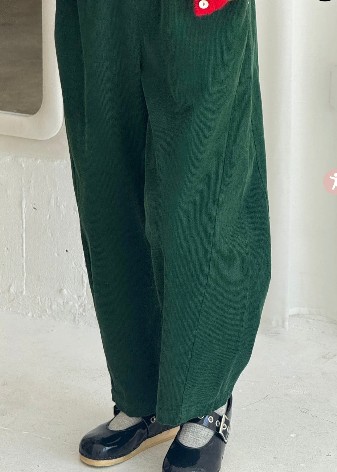 Soft Corduroy Arc Pants