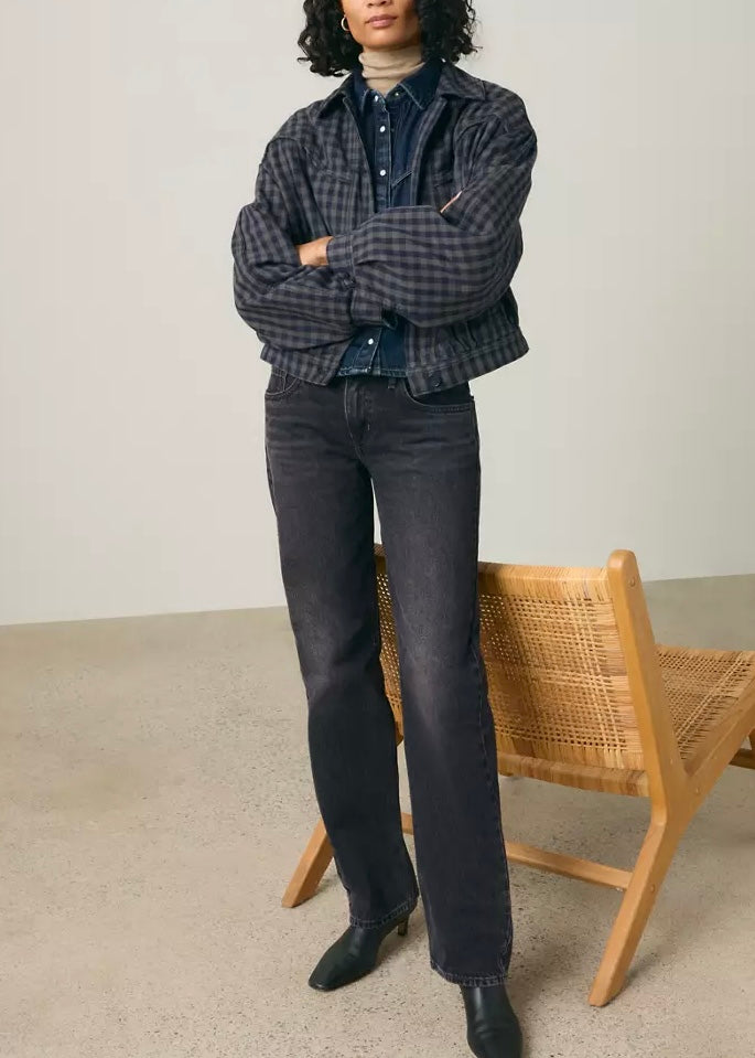 Low Straight Jeans