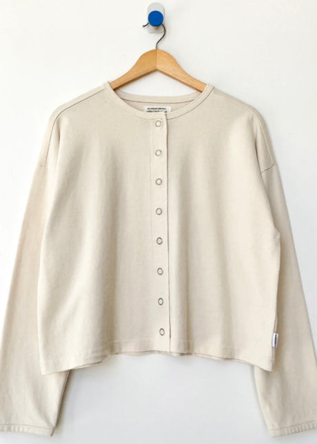 *pre-order Soft Jersey Snap Cardigan