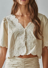 Tuscany Embroidered Top