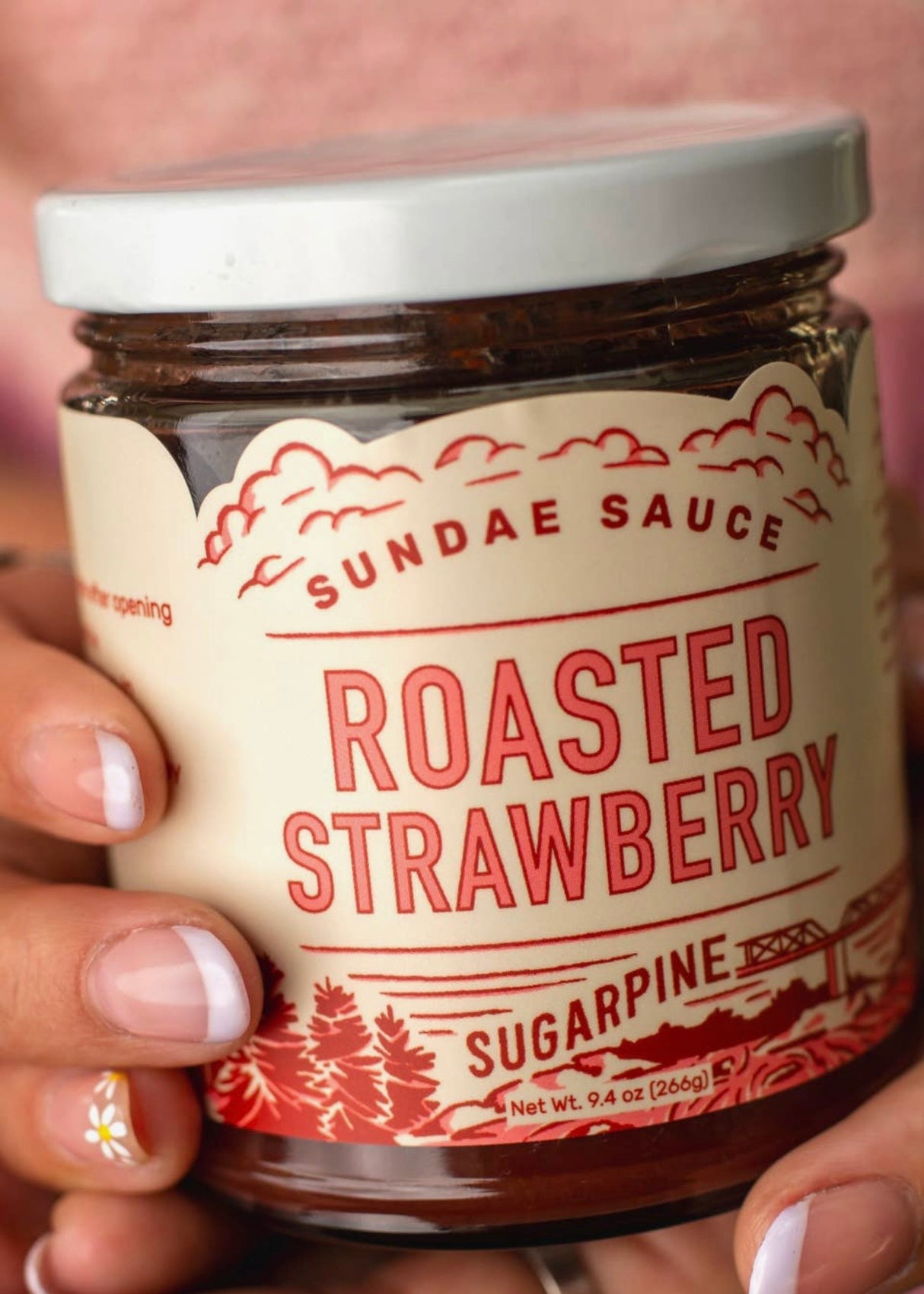 Roasted Strawberry Sundae Sauce