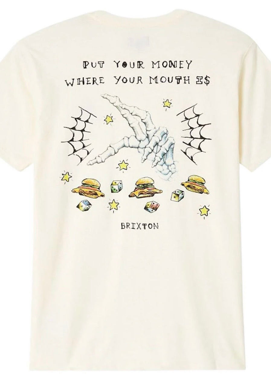Burger She Wrote Pocket Tee