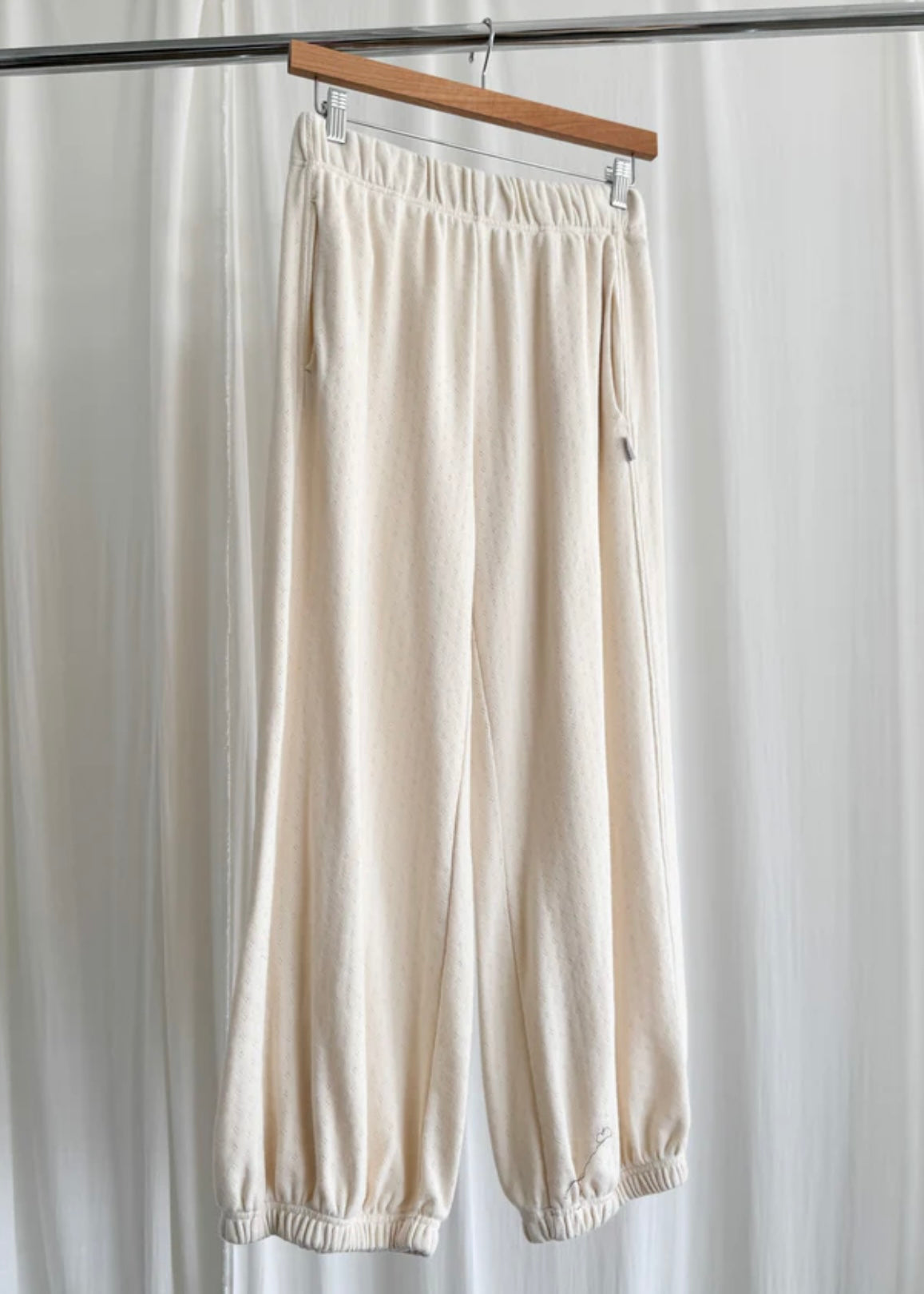 Pointelle Balloon Pants