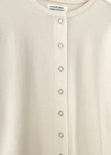 *pre-order Soft Jersey Snap Cardigan