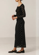 Mesh Maxi Tube Skirt
