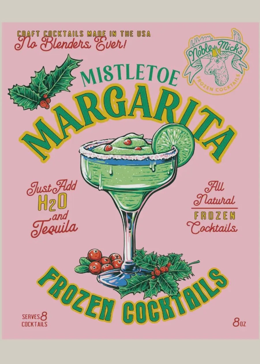 Mistletoe Margarita Frozen Cocktail
