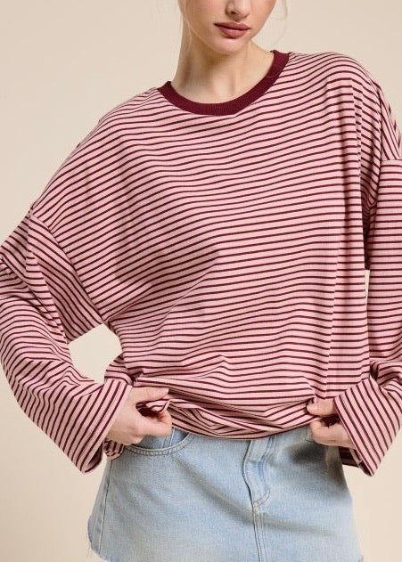 Dougie Stripe Top