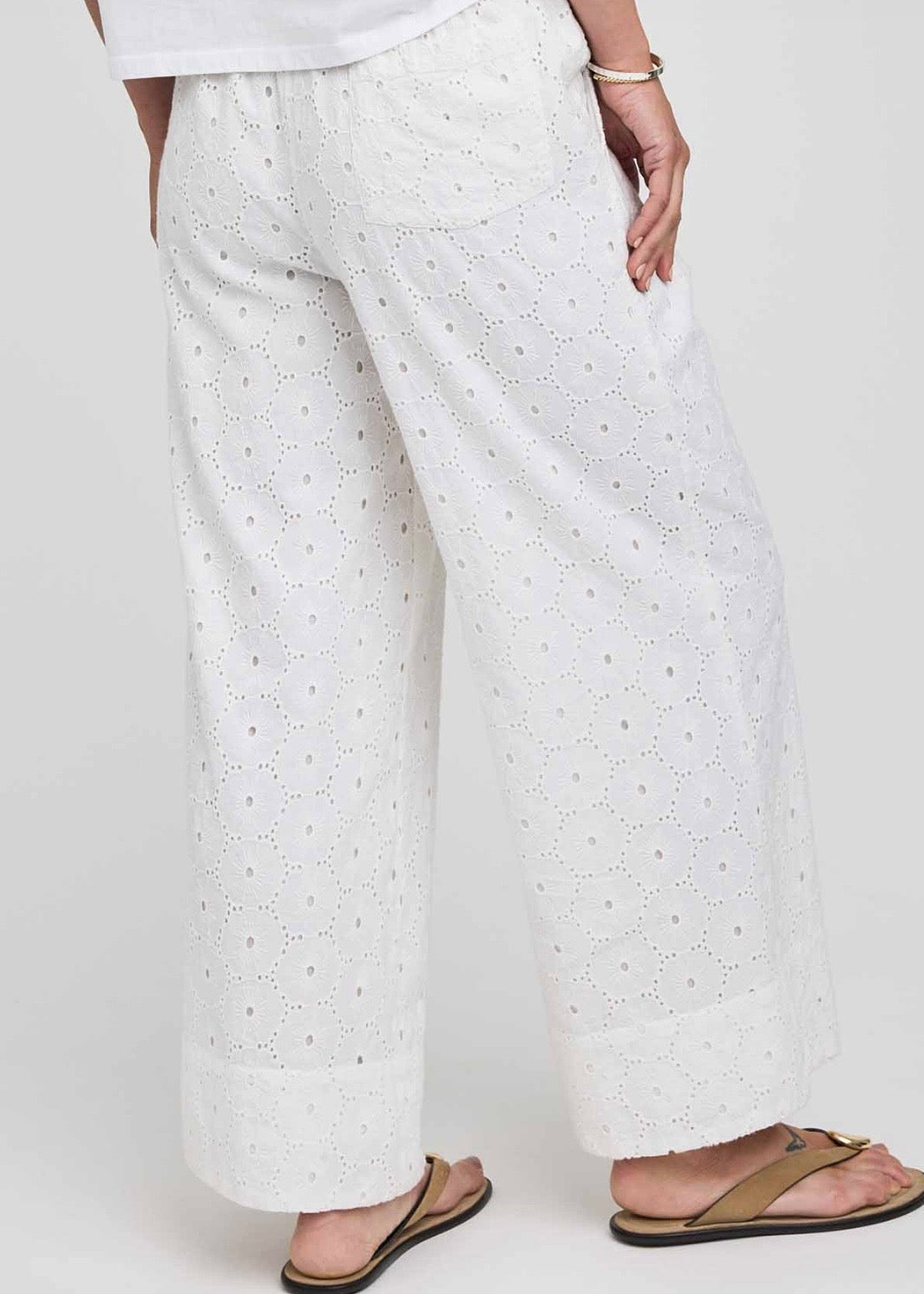 Martina Eyelet Pants