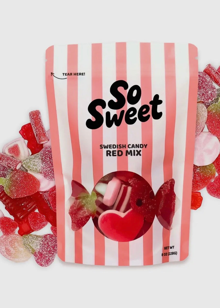 Swedish Candy Red Mix (8 oz)