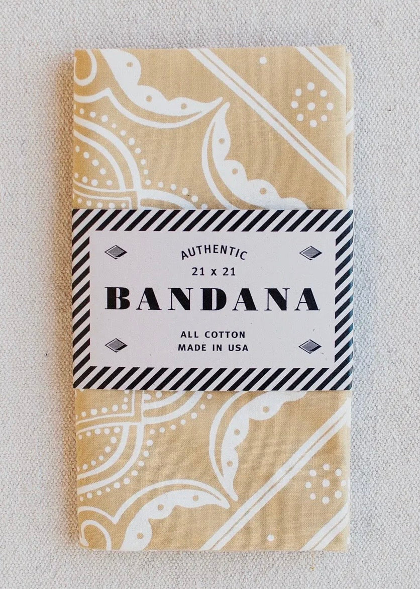 *pre-order march 25 100% Cotton Bandana