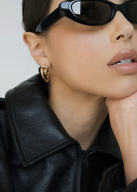 Samara Knot Hoops