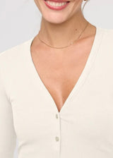 Ribbed Pima Fitted Button Down