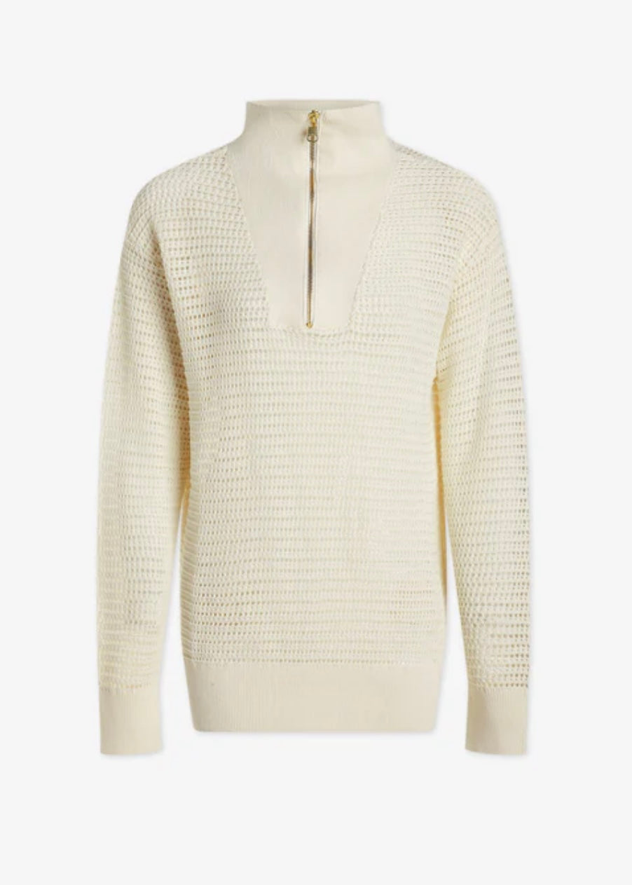 Billie Half Zip Sweater
