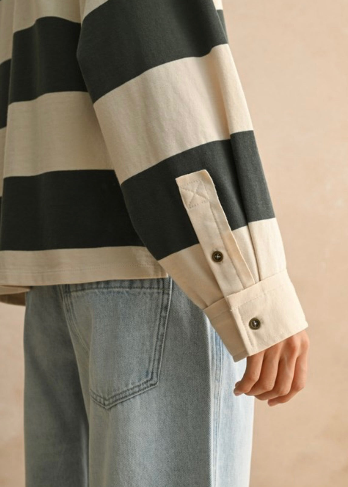 Rena Stripe Ruby Top