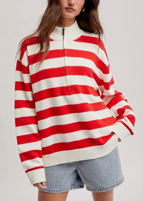 Jolan Quarter Zip Sweater