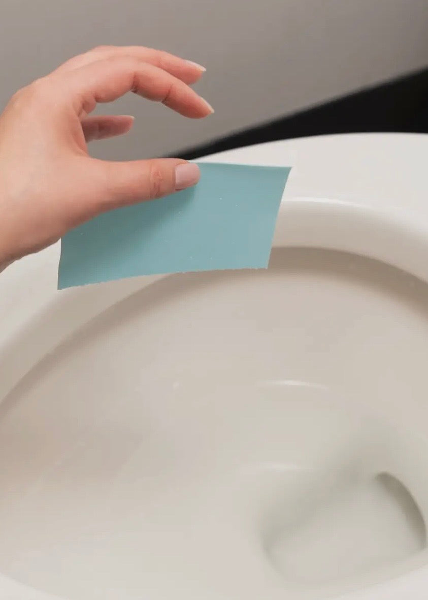 Eco-Friendly Toilet Bowl Cleaner Strips - 15 Strips