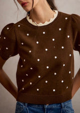 Peggy Polka Dot Sweater