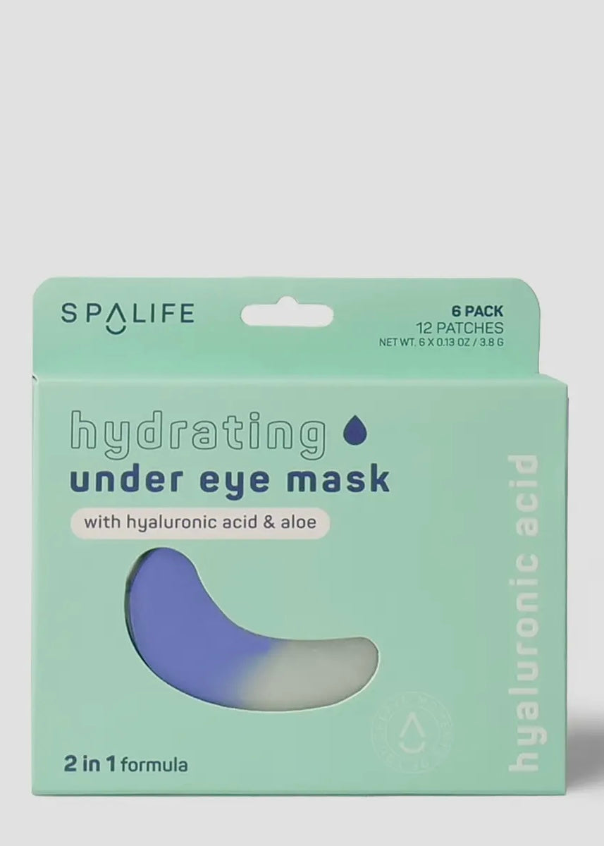 Hydrating Undereye Masks (2 in 1 Formula) - 6 Pairs