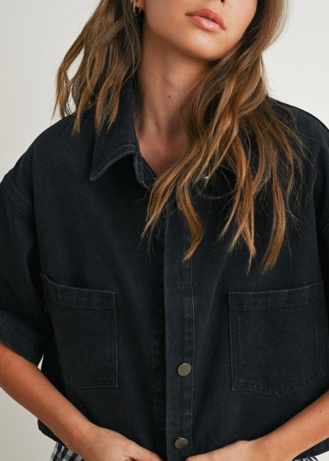 Johnny Cropped Jacket